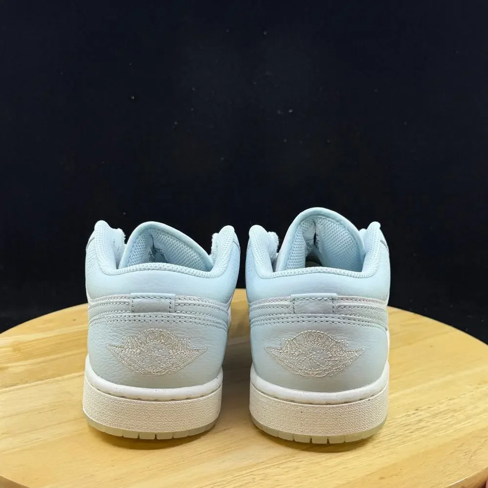 Nike Men's Air Jordan 1 Low (HJ5999 400) Sneaker Trainer Blue Basketball Size 8